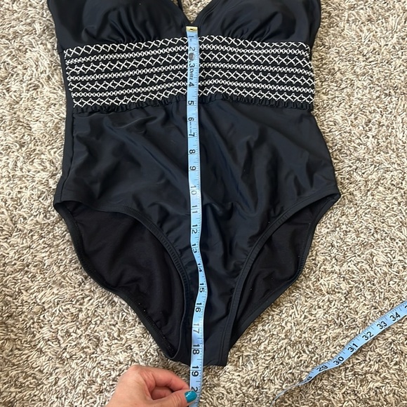 Kona Sol One Piece Swim Suit Black Size Large - Picture 12 of 15